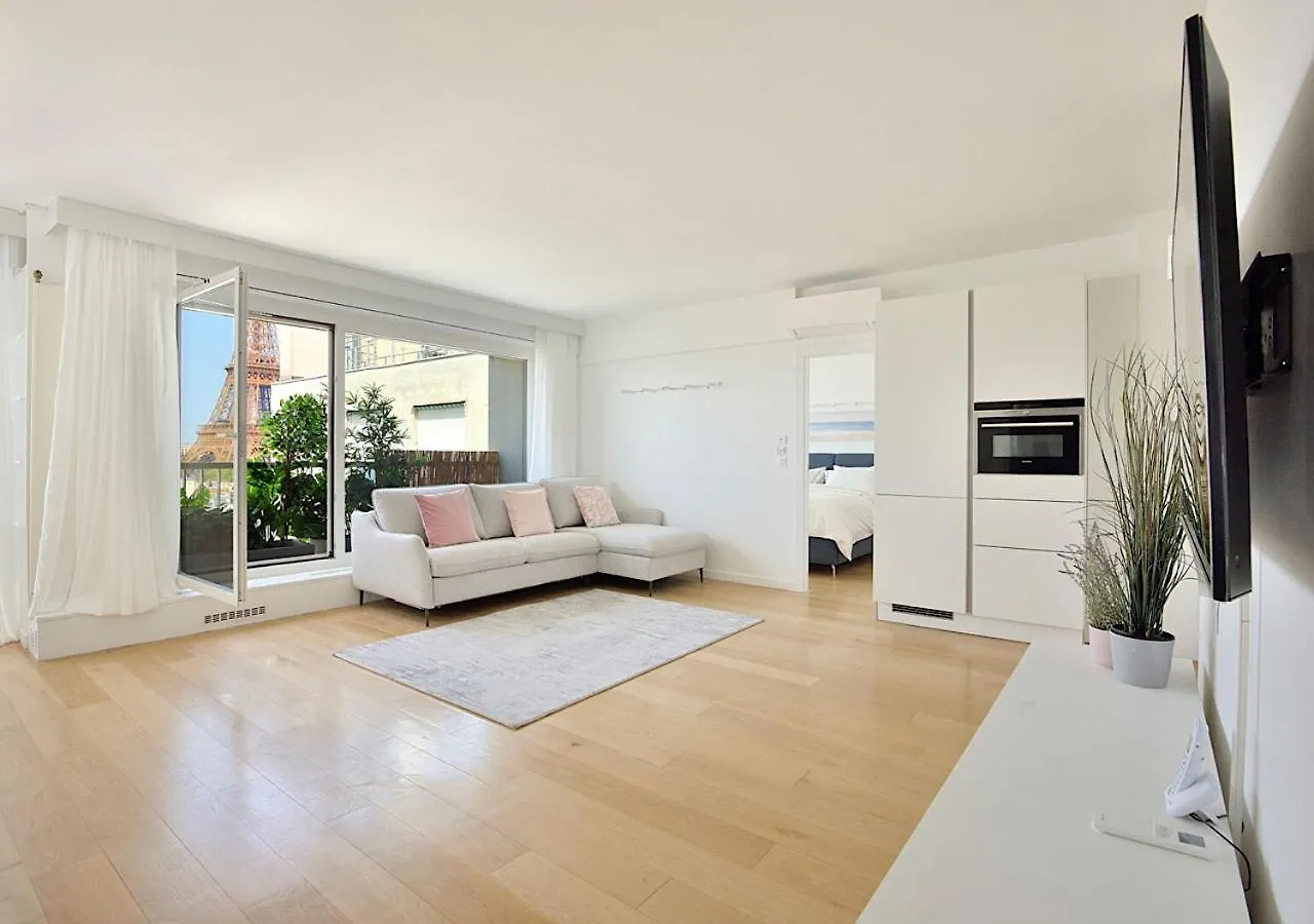 Magical Modern Apartment Eiffel Tower, Paris The Million Dollar View Frankreich